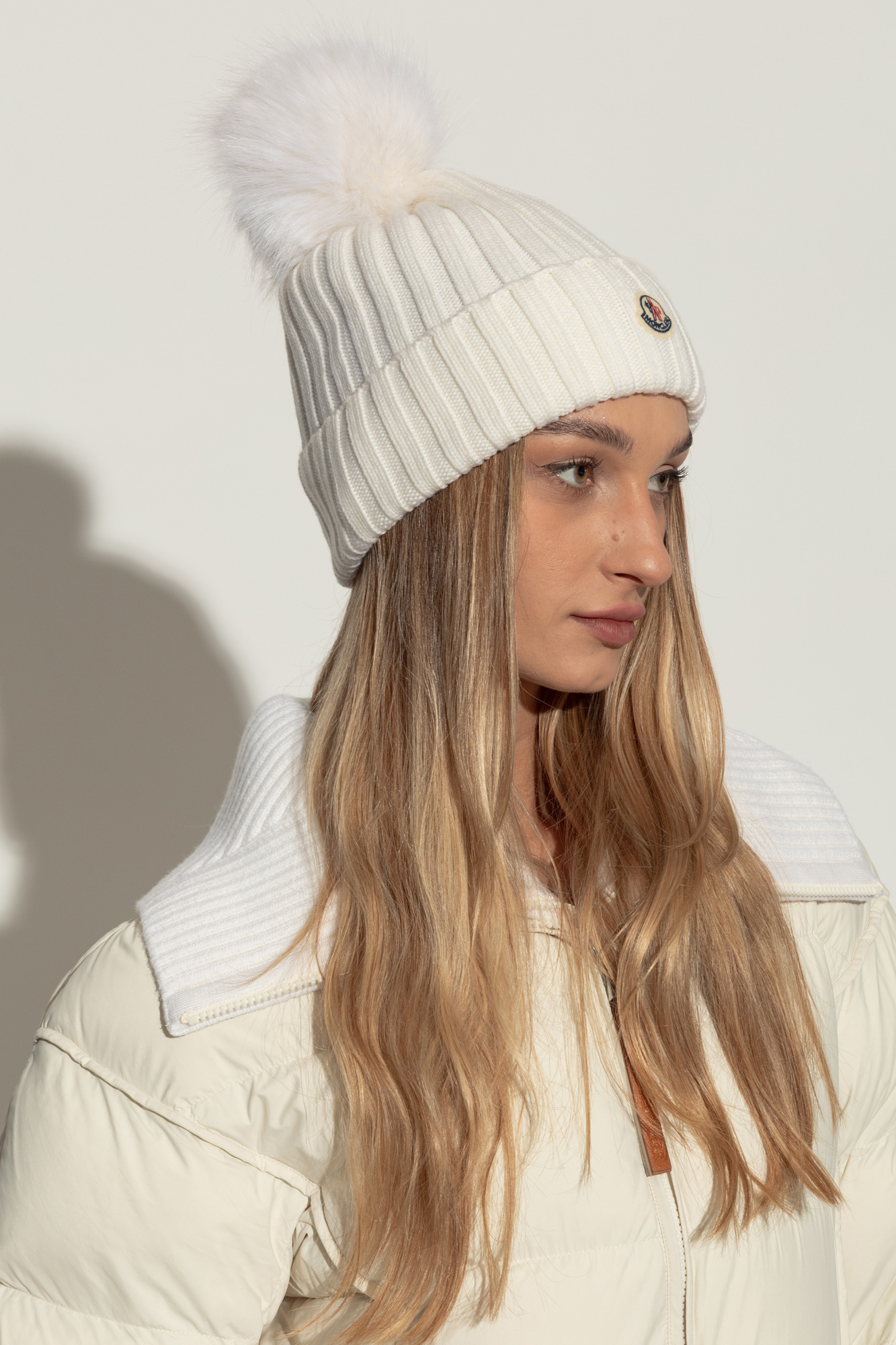 Moncler wool hat on sale